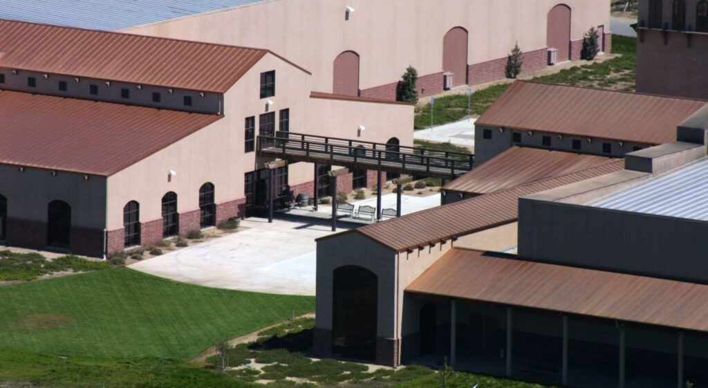 Kj Winery Bridge From Rear