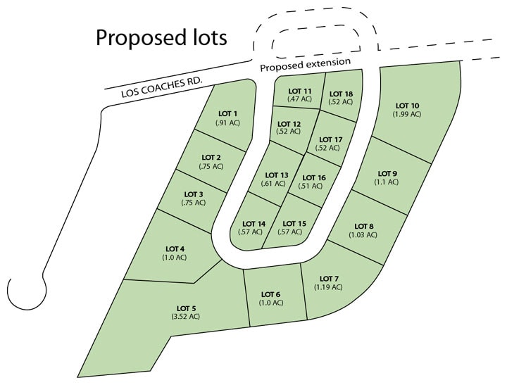 Soledad Plot Map