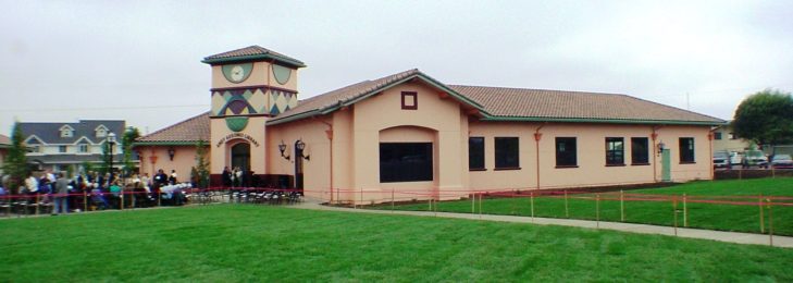 A library and community center.